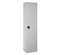 SimonRack Armario Escobero Multiusos, 1800x400x400 mm, 1 Puerta, Gris Gray