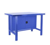 SimonRack Banco de Trabajo Taller, Capacidad Carga 600 kg, 830x1800x730 mm, Mesa de Trabajo, Guarda Herramientas, Azul - BT6 Blue