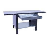 SimonRack Banco de trabajo taller BT6 PRO – 700 kg, 830×1500×730 mm, 1 cajón, Antracita