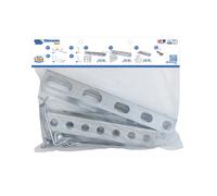 Simonrack Bolsa accesorios Panelclick AC012, 9 piezas (6 ganchos acero galvanizado + 3 accesorios)
