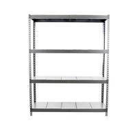 Simonrack Estanteria Metalica Almacenaje de Acero Industrial 2000x1800x600 Mm Gray Large