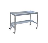 SimonRack Mesa de Jardinería con Ruedas 875x1200x600 mm, Gris/Galva Huerto Urbano -Simon Garden Gray Large