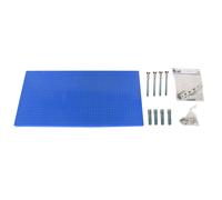 SimonRack Panel Herramientas Pared, Organizador Herramientas, Incluye 22 Ganchos y 3 Soportes, 1500x600 mm, Azul - Simonwork Blue
