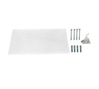SimonRack Panel Herramientas Pared, Organizador Herramientas, Incluye 8 Ganchos, 1200x600 mm, Blanco - Simonwork White