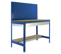 Simonwork Banco de trabajo BT2 Box (Azul, Ancho: 151 cm)
