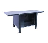 Simonwork Banco de trabajo BT6 PRO Cabinet Metal (L x An: 73 x 120 cm, Altura de trabajo: 83 cm, Carga soportada: 1.000 kg, Antracita)