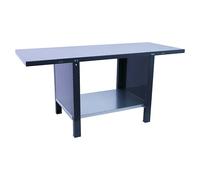 Simonwork Banco de trabajo BT6 PRO Metal (L x An: 73 x 120 cm, Altura de trabajo: 83 cm, Carga soportada: 1.000 kg, Antracita)