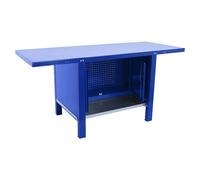 Simonwork Banco de trabajo BT6L PRO Cabinet Metal (L x An: 73 x 180 cm, Altura de trabajo: 83 cm, Carga soportada: 700 kg, Azul)