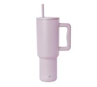 Simple Modern Vaso Térmico con Pajita y Asa| Taza Termica Café para Llevar | Botella de Agua Acero Inoxidable Aislado para café helado | Trek | 1180ml | Lavender Mist