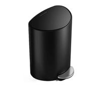 Simplehuman - Papelera 6 L, negro mate CW2109