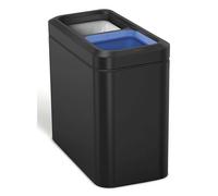 Simplehuman - Papelera abierta para reciclado 20 L, negro mate CW2105