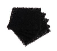 SimpleLife 5 Piezas Esponja de Espuma de carbón Activado Negro Universal Filtro de Aire impregnado Almohadilla