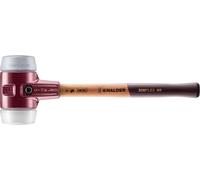 SIMPLEX-Schonhammer, modelo TPE-mid / Superplastik; con carcasa de fundición y mango de madera de alta calidad | Diámetro = 80 mm | 3037.080