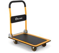 Simpli-Magic Carrito de Empuje con Plataforma móvil, Plegable para un fácil Almacenamiento y Ruedas giratorias de 360 Grados con Capacidad de Peso de 440 Libras