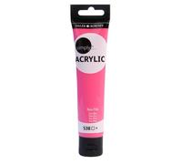 Simply color pintura acrilica neón tubo 75ml. Rojo Neón