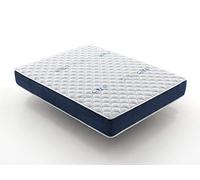 Simpur, Colchón Real Confort, Reversible, Firmeza 7,5/10, Doble Cara Invierno/Verano, Sistema Visco Soft Adaptable, Multicapas, 9 Zonas de Descanso, Altura +/- 25 cm, 135x190 cm