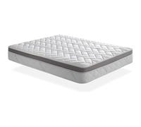 SIMPUR: Colchón VISCO PREMIUM con HILO DE PLATA | Altura 25 Cm | Firmeza 8/10 | Gran Confort | Transpirable | Ortopédico | Todas las Medidas 160x200 cm