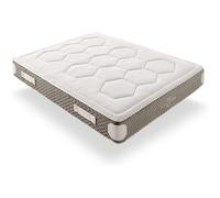 SIMPUR LOW COST: Colchón Royal Madeira - Equilibrio Entre firmeza y suavidad - Muelles Ensacados adaptables y Visco Foam HR - 25 cm Grosor - Absorbe eficazmente Todo Movimiento colchones 135x190 150x1