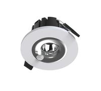 SINCELIGHT Foco Empotrado LED con Sensor de Movimiento PIR, 8W, Downlight para huecos de Φ55mm, Encendido/Apagado Automático al detectar movimiento, Blanco Neutro 4000K, 1 Unidad.