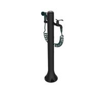 Sined Fuente Jardín Exterior Con Conexión Lateral Pro En Negro Con Manguera De 75m Ideal Para Piscinas Jardines y Expacios Exteriores Fuente De Jardín Para Exterior Negra Black XL