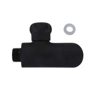Sined RIC A2428 Grifo De Ducha Ovalado Negro emi