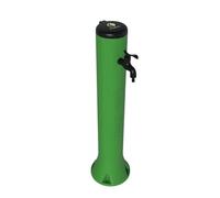 Sined Tritone Fuente De Jardín En Hdpe Con Gancho Para Manguera h 100 Cm Verde Green XL