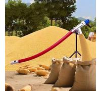 Sinfín transportador de grano portátil, máquina alimentadora de tornillo resistente con alta succión para cemento, arena, polvo, pellets, fertilizantes, piensos y grava, para granjas y hogares
