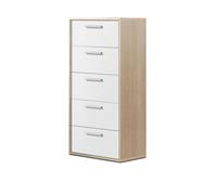 Sinfonier 5 cajones 99x40x35 cambrian-blanco