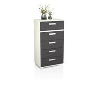 Sinfonier ataneq blanco - grafito 60 x 109,4 x 39,6 cm