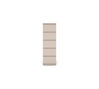 Sinfonier oslo 40cm con 5 cajones color beige