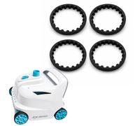 Sintrix Fab 4 correas de repuesto compatibles con INTEX Steinbach ZX300 y ZX300 Deluxe Poolsauger, T5-B6-Z19 96 mm correa dentada 96 mm, kit de reparación de correa de transmisión para cepillo de