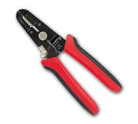 Sintron Tools CWS1 - Alicates pelacables combinados 3 en 1 para cortar, pelar y engarzar, mango ergonómico de goma