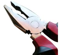 SIO Alicate Universal Recto 200mm Profesional Cr-V - Alicates Multiuso de Corte y Sujeción - Herramienta Mecánico Electricista - Alta Resistencia, Mango Ergonómico Antideslizante - Herramienta Taller