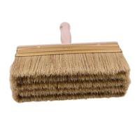 SIO Brocha Profesional para Pintura y Encolar 150 x 50 mm - Brocha Plana de Cerdas Naturales Mango de Madera - para Cola, Pintura, Barnices, Imprimaciones, Resinas, Taller, Bricolaje y Construcción