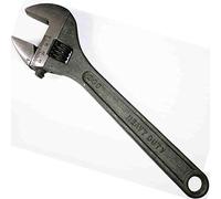SIO Llave Inglesa Ajustable Heavy Duty 300 mm (12") - Llave Ajustable Profesional de Acero Cromo Vanadio - Mordaza de Gran Apertura para Fontanería, Mecánica, Automoción, Taller e Industria