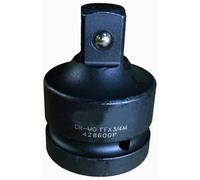 SIO Reductor de Impacto 1" Hembra a 3/4" Macho para Llaves de Vaso - Adaptador CR-MO para Herramientas de Impacto - Conversor Profesional para Carraca, Pistola y Taller Mecánico