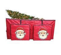 Sionhiuo Bolsa De Almacenamiento Para Árbol De Navidad - Funda Para Coronas Con 2 Bolsillos Delanteros - Almacenamiento para Coronas y Árboles Navideños | Para Garaje Viaje Dormitorio