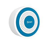 Sirena estroboscópica inalámbrica LWOHSI para Sistema de Seguridad del hogar, Alarma de Sirena de cúpula estroboscópica para Sistema de Alarma (LW106 LW108)