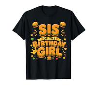 Sis of The Birthday Girl Burger Party Theme Camiseta