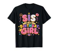 Sis of The Birthday Girl Donut Party Theme Camiseta