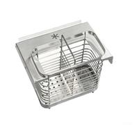 SiSinkal Cesta de drenaje de acero inoxidable para sistema de mesa IGT, soporte ventilado para cubiertos Chopand, organizador de cocina a prueba de óxido para acampar al aire libre y uso doméstico