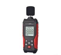 SiSinkal Medidor de nivel de ruido profesional de 30 a 130 dBA, detector de sonido digital con pantalla LCD y apagado automático para pruebas de taller de fábrica y oficina