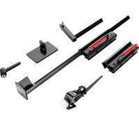 Sistema de afilado multi-granulado, kit de guía de afilado Vari-Grind Pro para amoladoras de banco de 6" y 8", que incluye una plataforma, un brazo de soporte largo y una guía para cinceles tipo "uña"