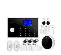 Sistema de Alarma, de Alarma gsm Tuya, Pantalla TFT hogar Inteligente, aplicación RFID, Teclado táctil, Seguridad antirrobo for casa, Compatible con Cambio Voz(F)