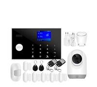 Sistema de Alarma, de Alarma gsm Tuya, Pantalla TFT hogar Inteligente, aplicación RFID, Teclado táctil, Seguridad antirrobo for casa, Compatible con Cambio Voz(I)