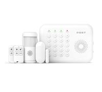 Sistema de Alarma doméstica inalámbrico, Kit antirrobo DIY con sensores de Puerta, Detector de Movimiento, Sirena Sonora, alertas por SMS 4G/App Tuya para apartamento,Oficina,Garaje