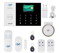 Sistema de alarma inalámbrico PNI SafeHouse HS600 Wifi GSM 4G, admite 90 zonas inalámbricas y 3 zonas cableadas