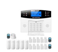 Sistema De Alarma Seurity Inalámbrico WiFi En Casa gsm Botón Grande Tarjeta RFID Brazo Desarmar Tuya Aplicación Remota Control MonitorizacióN Remota(J)
