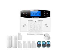 Sistema De Alarma Seurity Inalámbrico WiFi En Casa gsm Botón Grande Tarjeta RFID Brazo Desarmar Tuya Aplicación Remota Control MonitorizacióN Remota(R)