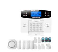 Sistema De Alarma Seurity Inalámbrico WiFi En Casa gsm Botón Grande Tarjeta RFID Brazo Desarmar Tuya Aplicación Remota Control MonitorizacióN Remota(H)